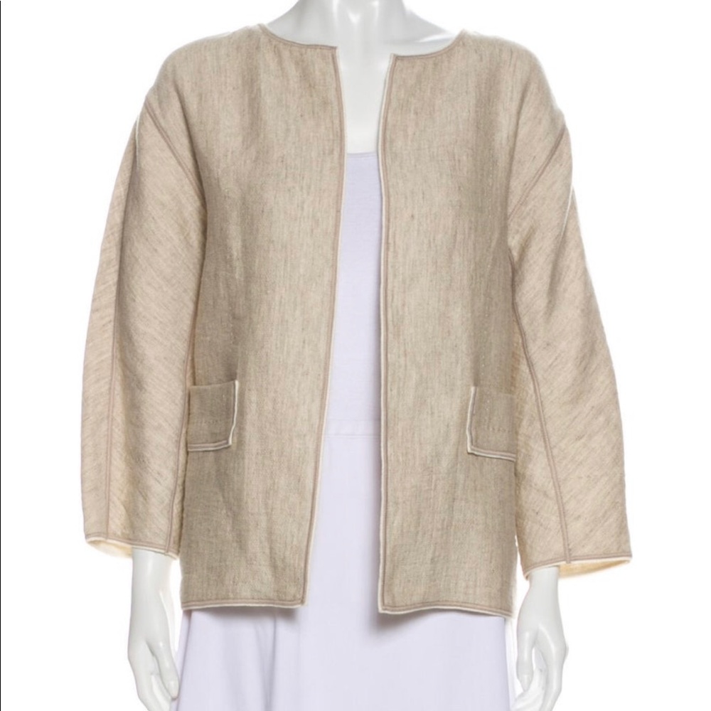 Lafayette 148 Linen Blazer